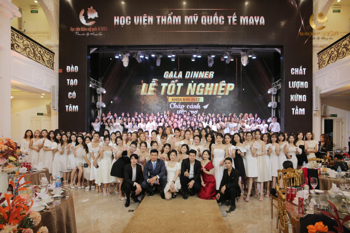 Gala Dinner – chắp cánh ước mơ cùng MAYA – Sự kiện lớn nhất ngành đào tạo thẩm mỹ